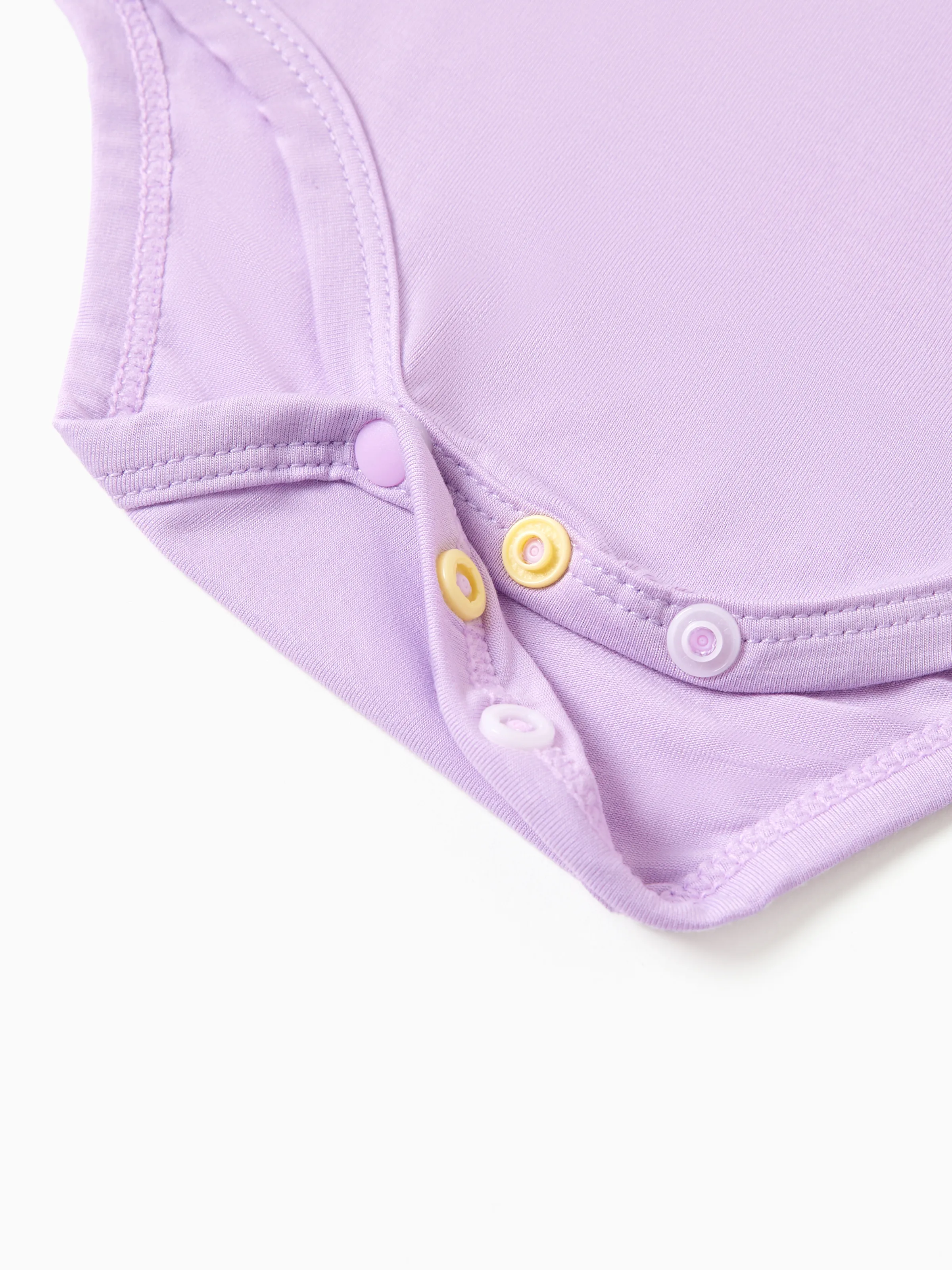 Bamboo 5-Pack Baby Boy/Girl Casual Romper Pink - Image 4