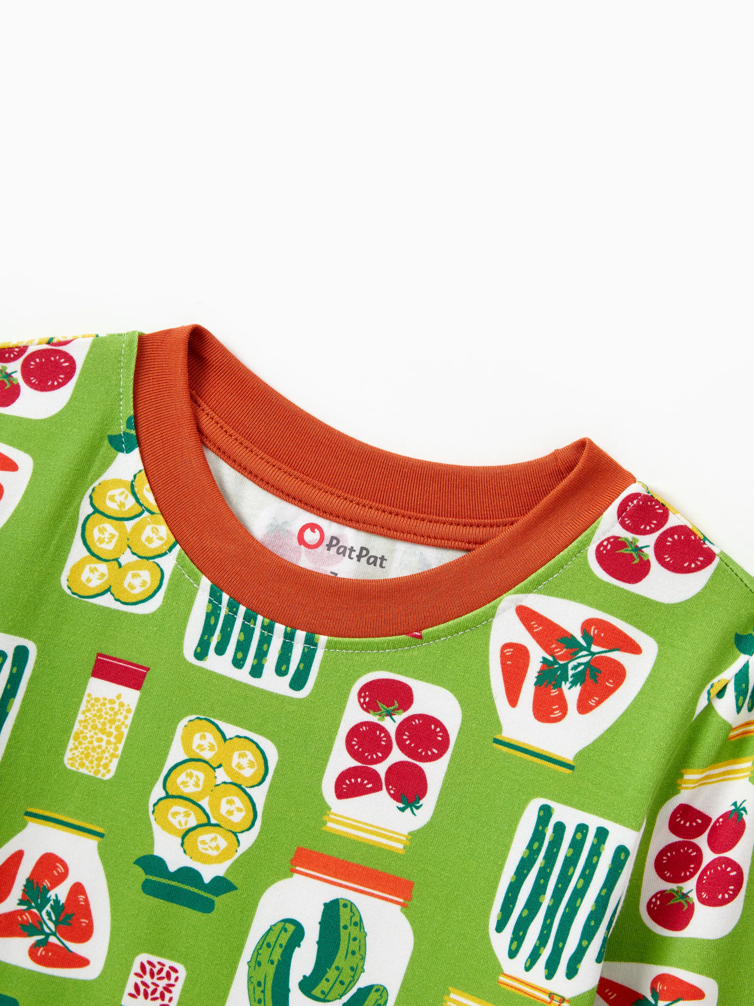 Christmas / Halloween Pajama 2-Piece Upgraded Thick Bamboo Pajama Set With Childlike Print for Toddler / Kids Girl (Snug-Fitting) Green - Image 6