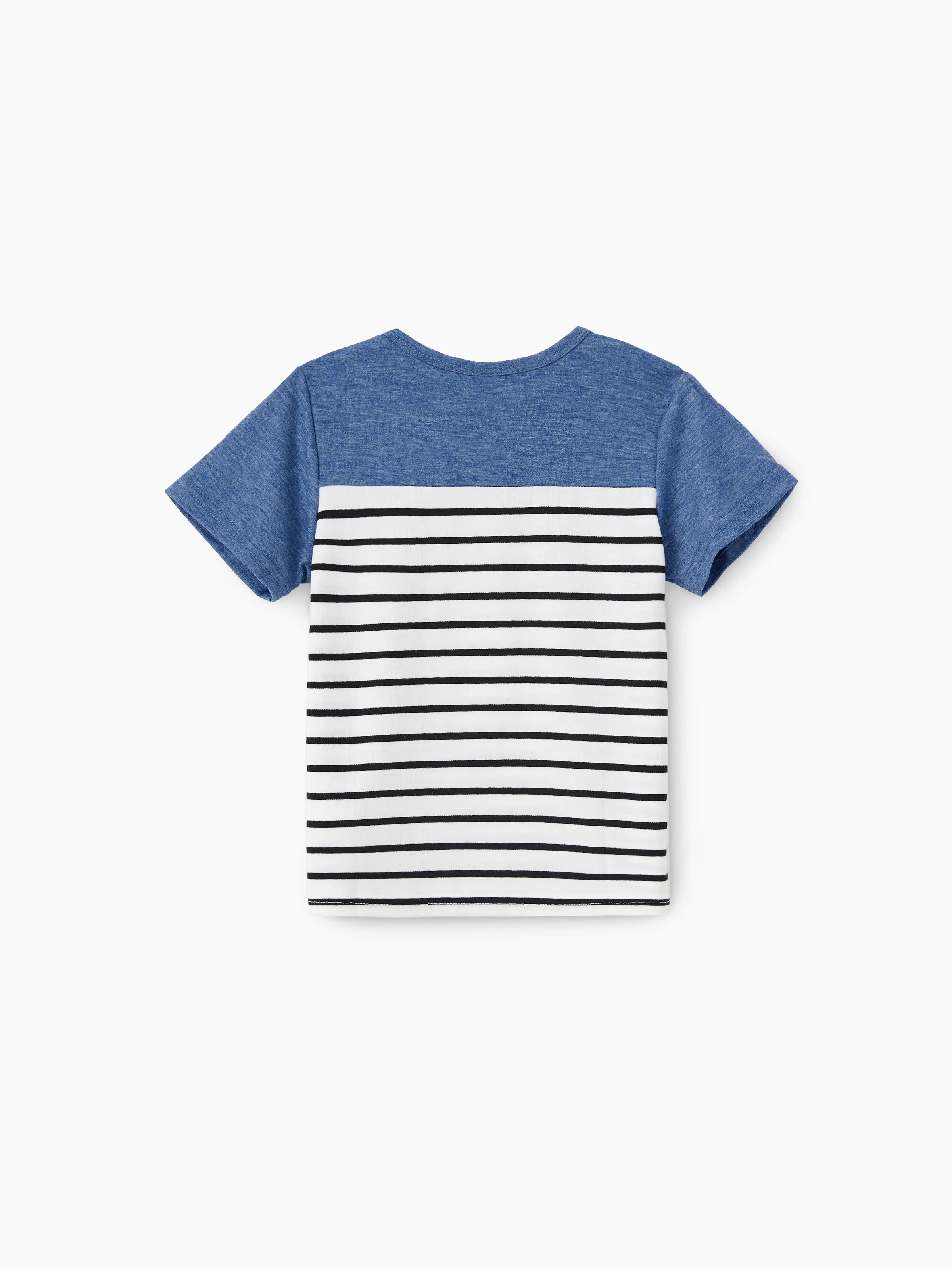 Family Matching Soft Casual Outfit with Below Knee Dresses, Front Buttons, Belted Design Blue - Image 19